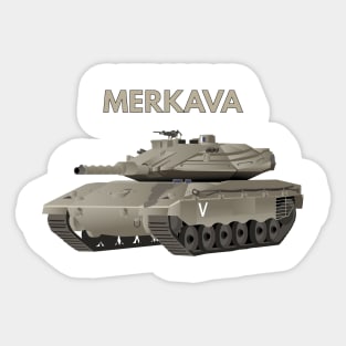 Israeli Tank Merkava Sticker